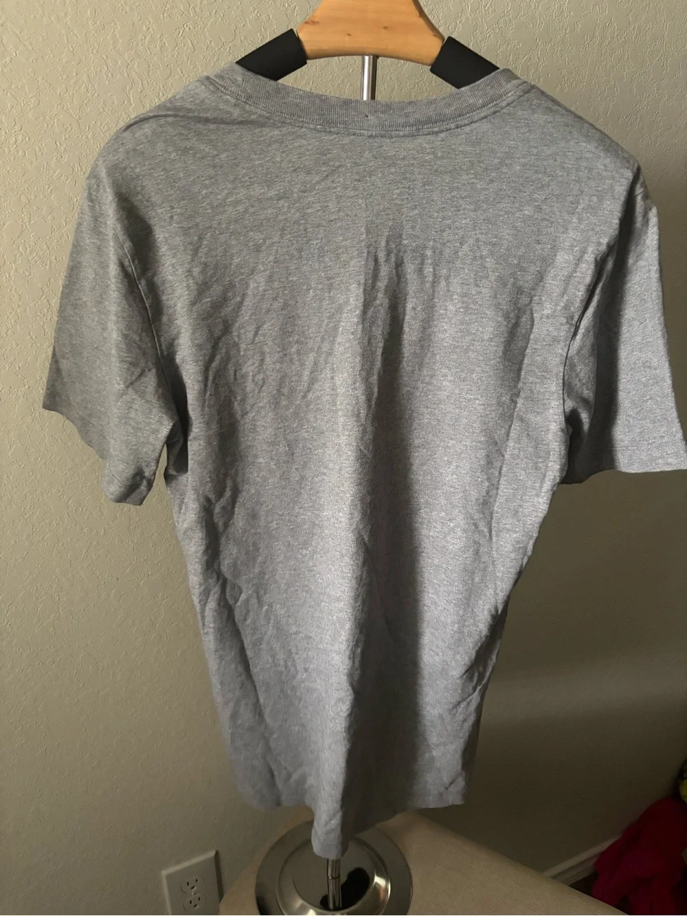 Jordan Flight Essentials 23 Jumpman Graphic T Shirt Gray Mens Small